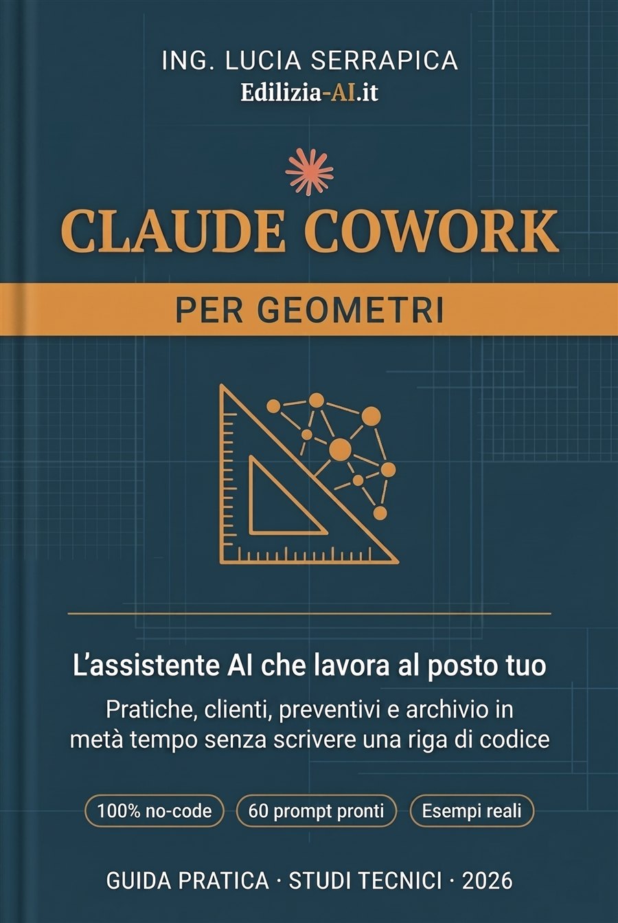 Copertina del libro Claude Cowork per Geometri di Ing. Lucia Serrapica